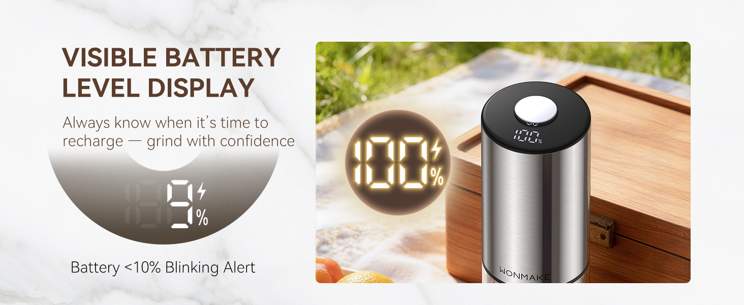 Salt and Pepper Grinder Set