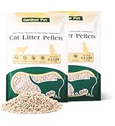 Gardner Pet Cat Litter Pellets Work in Double-Layer Litter Boxes, Natural Mineral Formula with Od...