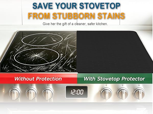 electric stove top cover