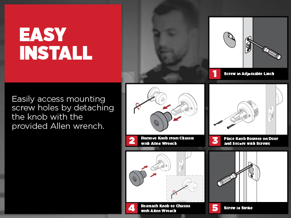 ready easy to install door locks home hardware