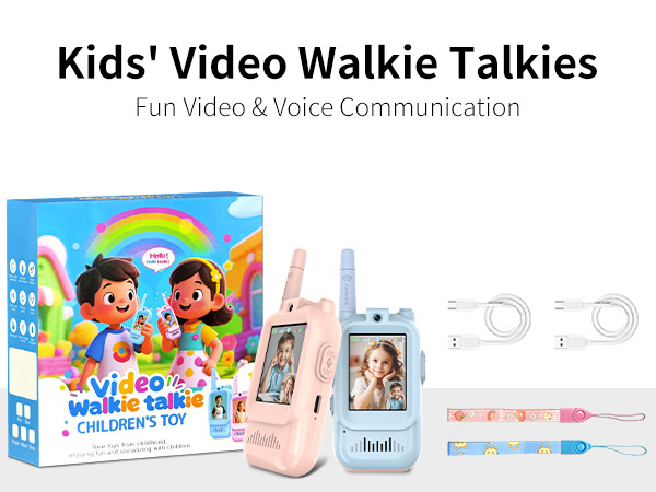 Video Walkie Talkies for Kids