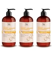 Soapbox Moisturizing Body Lotion, Sweet Orange &amp; Vitamin C with Sunflower Oil and Shea Butter, Pa...