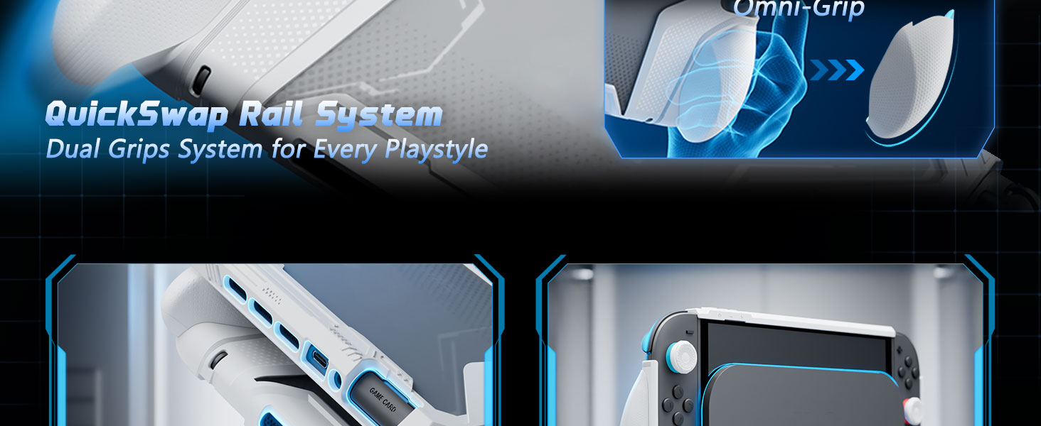 playvital for Switch 2 Beyond-Grip Dockable Case
