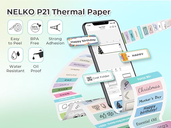 labels sticker label maker tape thermal printer stickers label tape sticker labels for printer