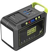 MARBERO Portable Power Station 88Wh Camping Lithium Battery Solar Generator Fast Charging with AC...
