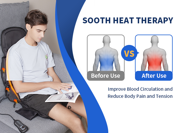 back massager with heat