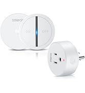 STRIPOO Garbage Disposal Wireless Switch Kit, Remote Control Outlet, Garbage Disposal Button, Rem...