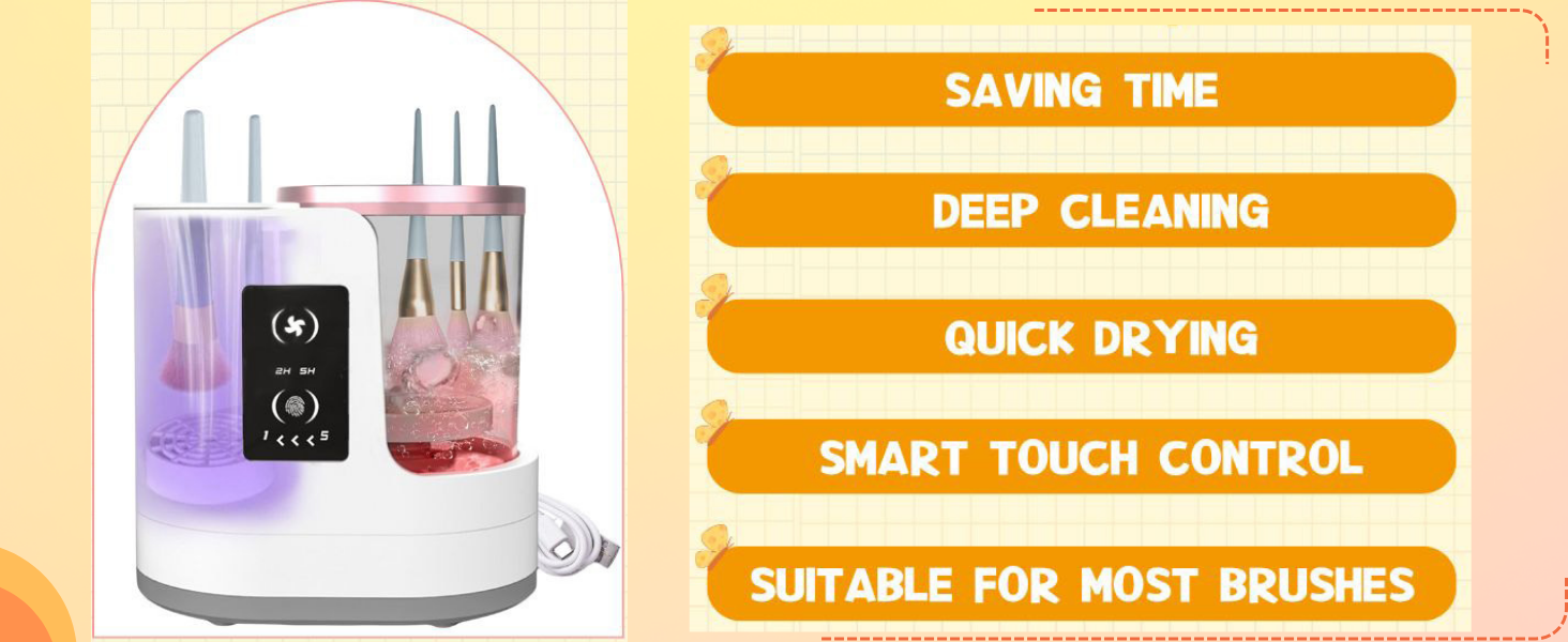 electric makeup brush cleaner
