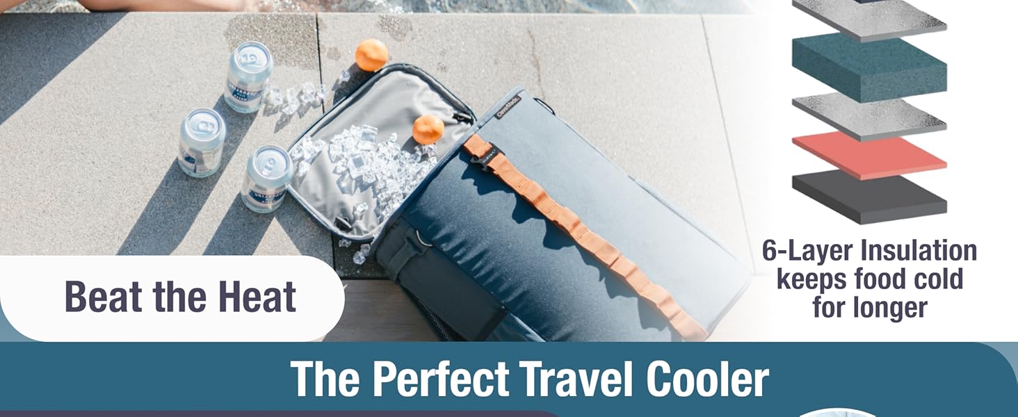 Tahoe Collapsible Cooler backpack