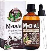 MYDIAIL Sandalwood Essential Oil Pure Sandalwood Oil with Dropper for Diffuser, Aromatherapy, Ski...
