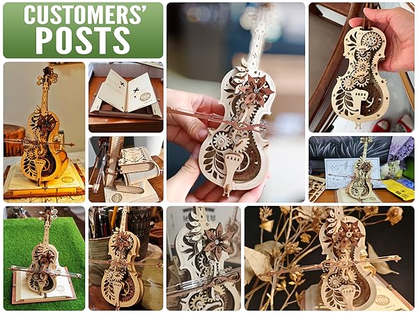 3d puzzles for adults wooden music box kit rokr 3d wooden puzzles for adults model kits for adults