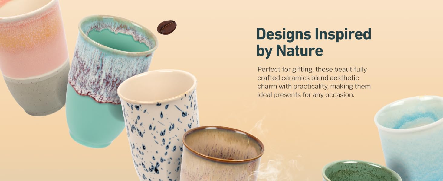 Nova Ceramic Travel Mugs
