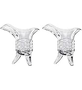 2Pcs Unique Wine Glasses Whisky Glass Old Fashioned Glasses Chinese Ancient Style Wine Cup Stemle...