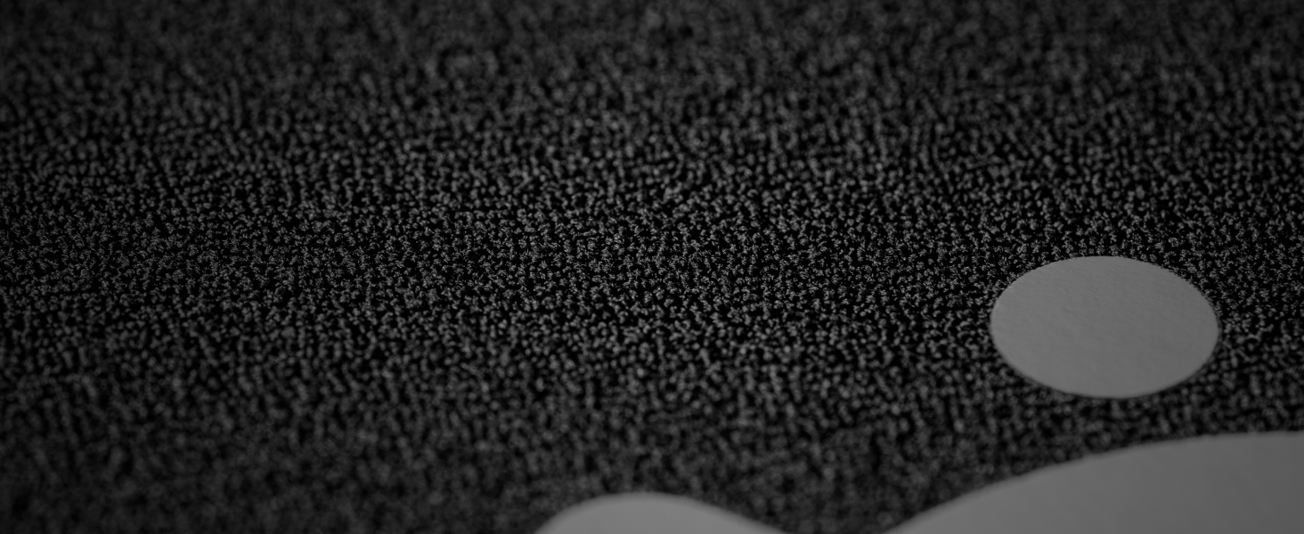 Textured surface for accuracy