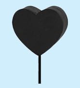 YGMONER Heart-Shape Star Car Antenna Topper - Easy to Find Car in The Parking Lot - Antenna Ball