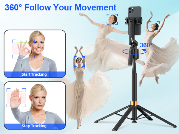auto face tracking tripod