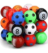 36 PCS Basketball Fidget Spinner, Soccer Ball Stress Relief Toys for Kids Adults, Goodie Bag Stuf...