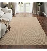 YDKGL Boho Washable Area Rugs 5x7 ft, Non Slip Area Rug for Living Room, Braided Office Rugs Bedr...