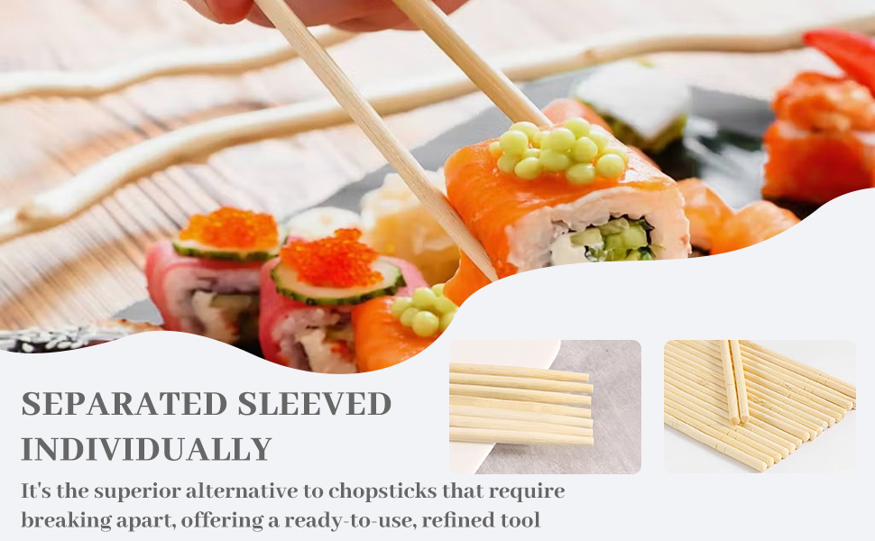 9 Inch Disposable Bamboo Chopsticks
