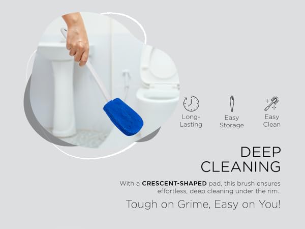 cleaning brush tools bath scrub easy clean wand scrubber ring remover bath set