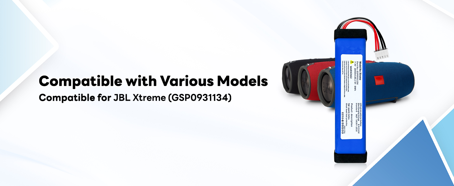 Replacement Battery for JBL Xtreme