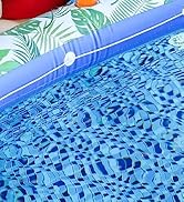 HYRIXDIRECT Inflatable Pool Float Mat for Adults, Blow Up Tanning Pool, Raft Water Filled Bed Mat...