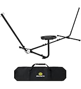 Garpans Hammock Stand Only Portable Hammock Stand with Built-in Wheel Heavy Duty Up to 550lbs Cap...