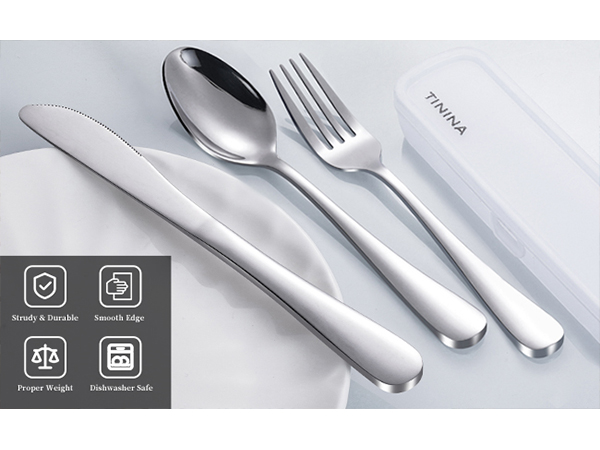 Travel Utensils with Case