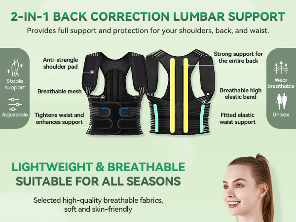 back brace for men lower back