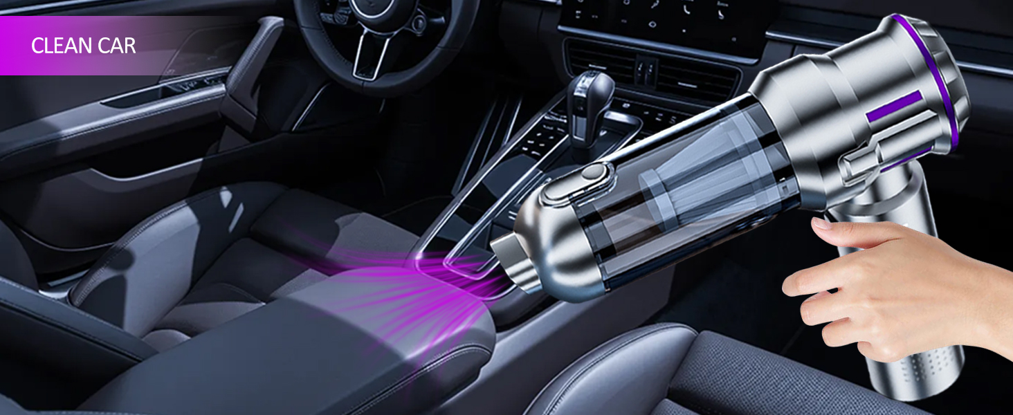 Handheld Car Vacuum Cordless