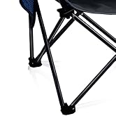 Portable Camping Chair Compact Collapsible Outdoor Folding Sports Chairs for Adults Heavy Duty Ca...