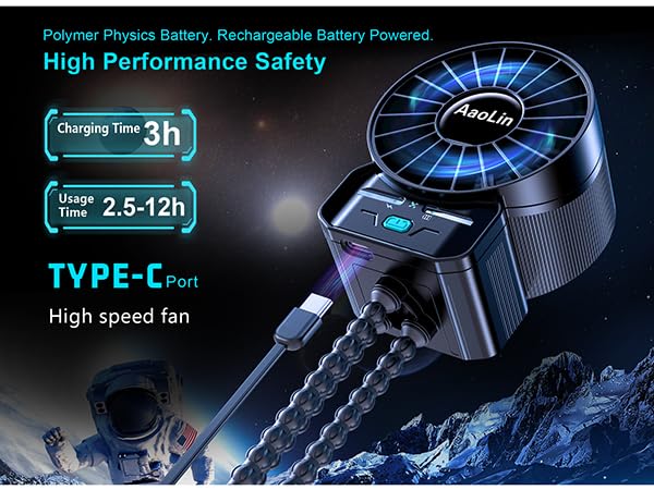 Mini Portable Stroller Fan