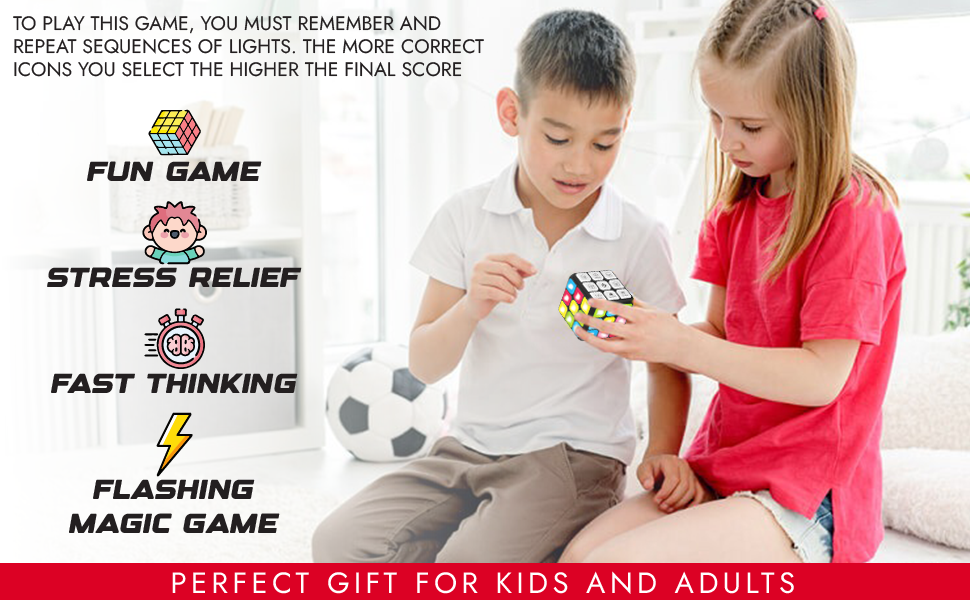 WALA Rechargeable Kids Games Activity Cube