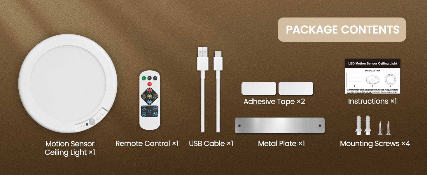 rechargeable ceiling light