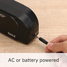 AC Adapter or Battery Powered