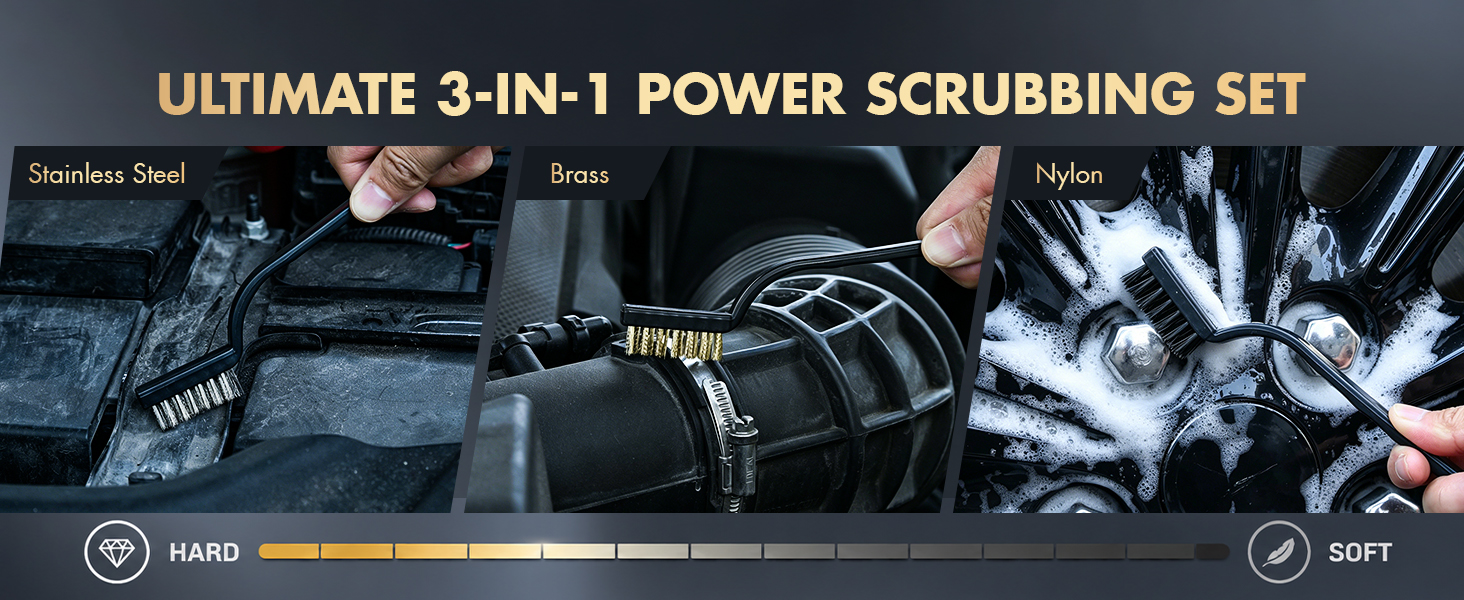 ULTIMATE 3-IN-1 POWER SCRUBBING SET