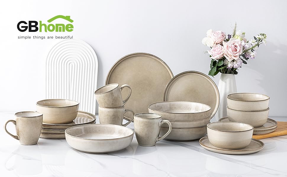 CERAMIC DINNERWARE SETS
