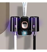 Toothbrush Holders for Bathrooms,Rechargeable Cordless Wall Mounted Tooth Brushing Holder,Electri...