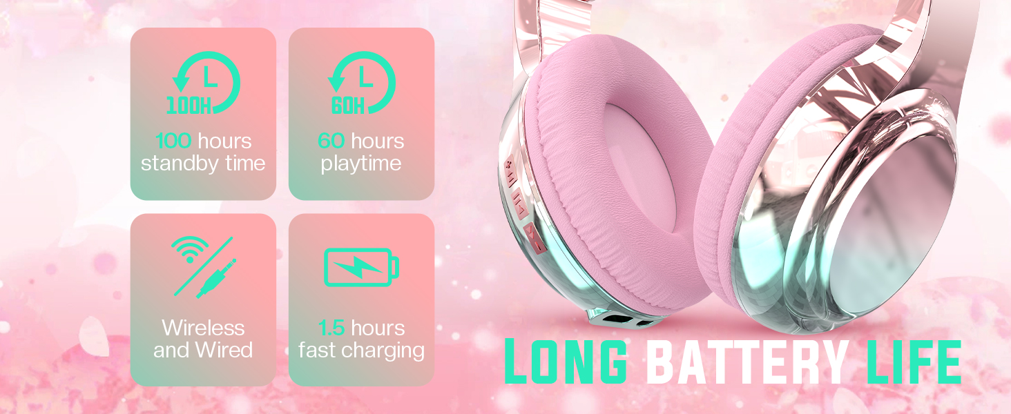 Long battery life