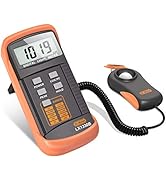 Dr.meter LX1330B Digital Illuminance Light Meter, 0-200,000 Measurement Range Lux Meter