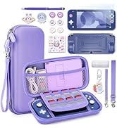 Switch Lite Case - innoAura 18 in 1 Switch Lite Accessories Bundle with Switch Lite Carrying Case...