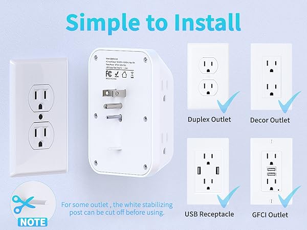 wall outlet extender