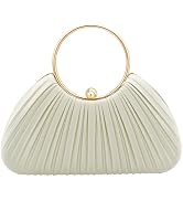 RonFoxi Women Clutch Purse with Chain- Elegant Evening Bag for Wedding, Prom, Cocktail Party &amp; Fo...