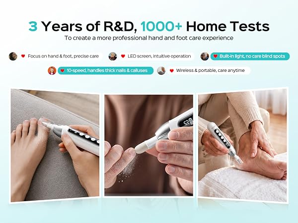 3 Years of R&amp;amp;amp;D, 1000+ Home Tests
