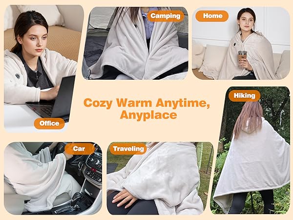 rechargeable electric blanket