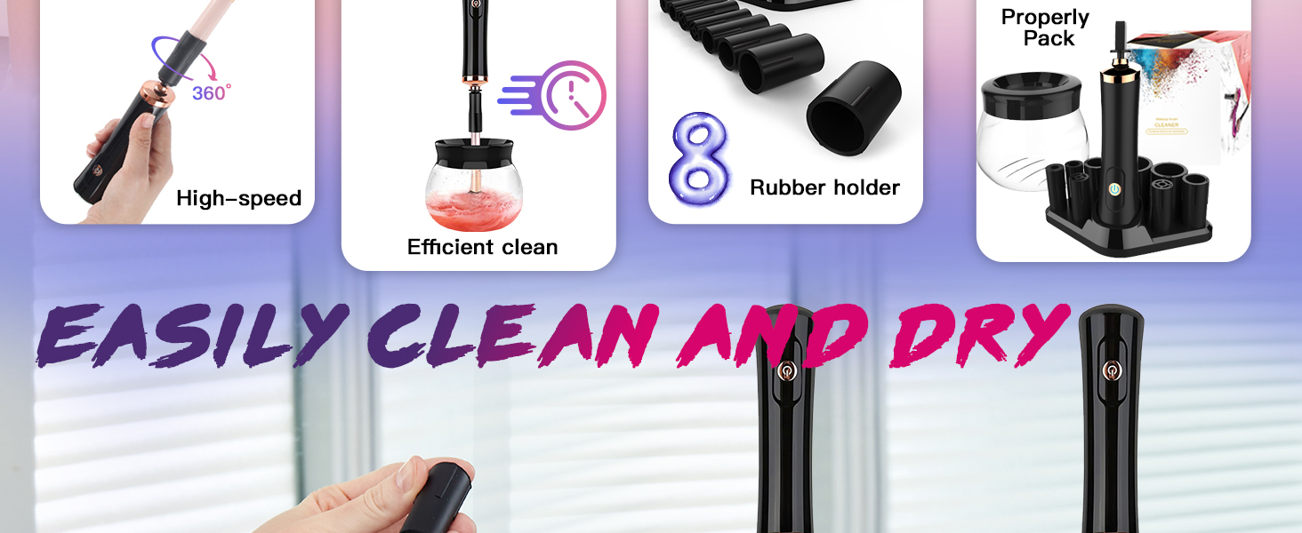 makeup brush cleaner