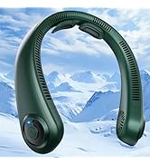 Neck Fan - Portable Neck Fan with Neck Support, 5 Speeds, All Around Airflow, Hand-free Bladeless...