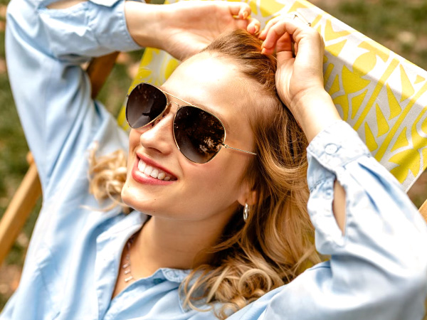 Aviator sunglasses for women