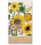 Michel Design Works Hostess Napkins, Sunflower