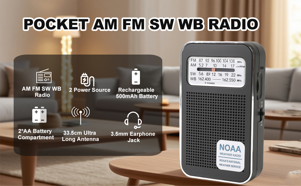 radios portable am fm